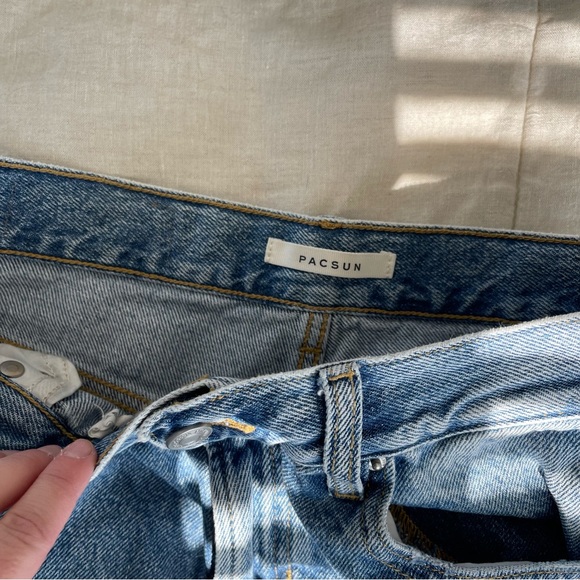 PacSun Light Blue Ripped '90s Boyfriend Jeans - Picture 11 of 12